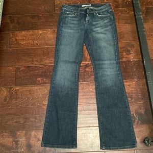 Joe’s women blue jeans size W 29, fit “Honey “